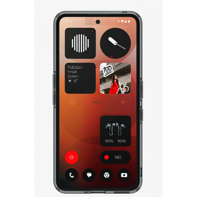 Θήκη Spigen SGP Ultra Hybrid για NOTHING PHONE 3A - ΔΙΑΦΑΝΟ ΓΚΡΙ - ACS09373